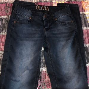 deLia*s dark skinny jeans Olivia style